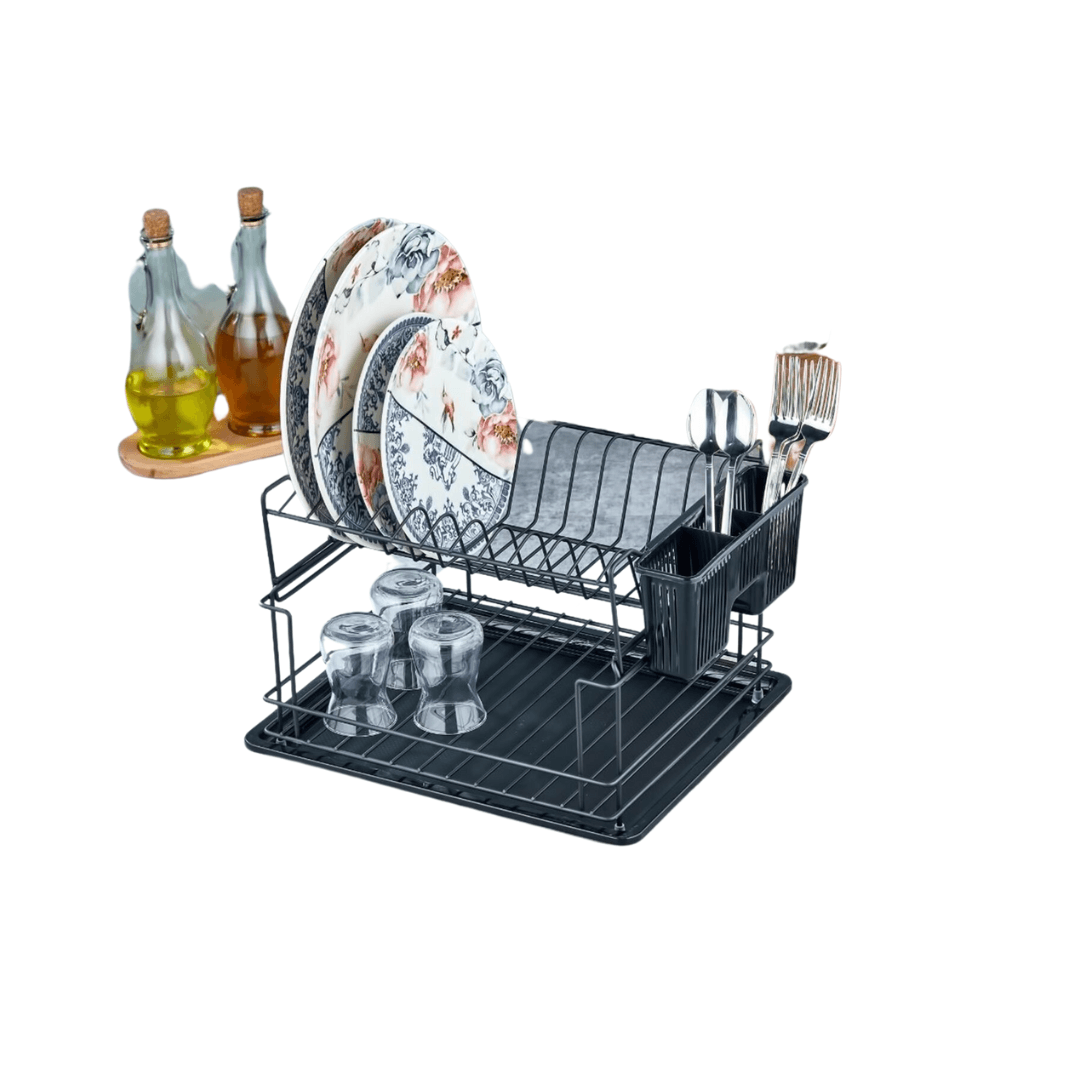 TWO LAYER STAINLESS STEEL DISH BASKET