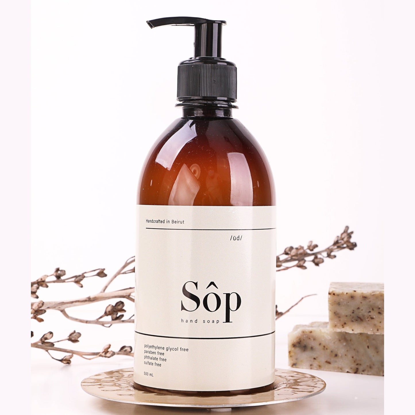 Sôp Natural Liquid Soap Oud
