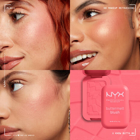 NYX BUTTERMELT BLUSH - U KNOW BUTTA -04