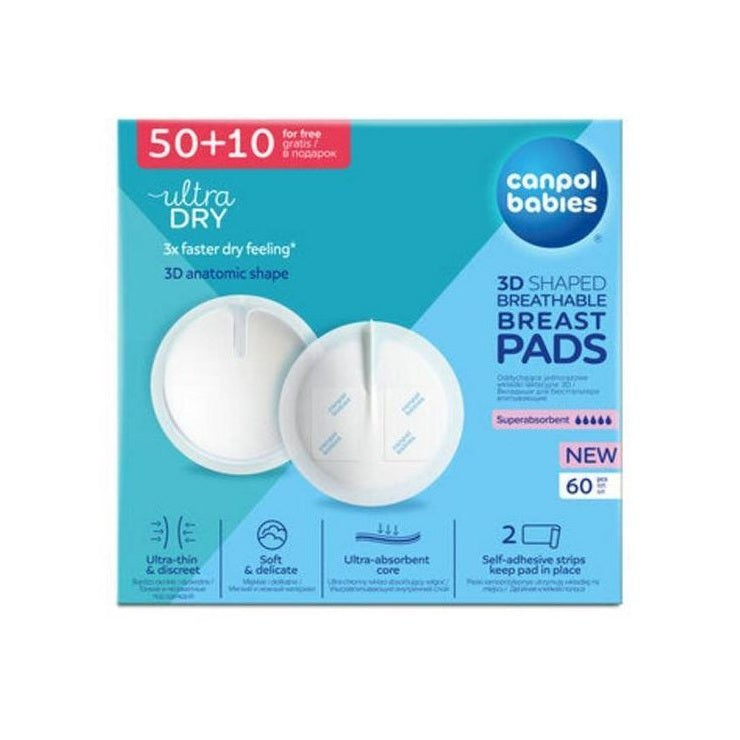 Ultra Dry 3D Shaped Breast Pads