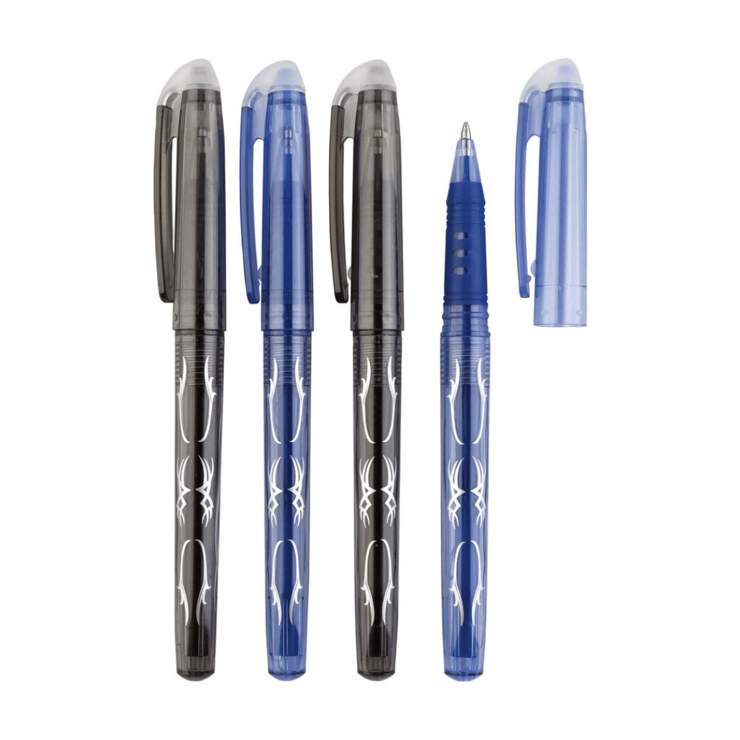 UNITED OFFICE® 4 Erasable Rollerball Pens