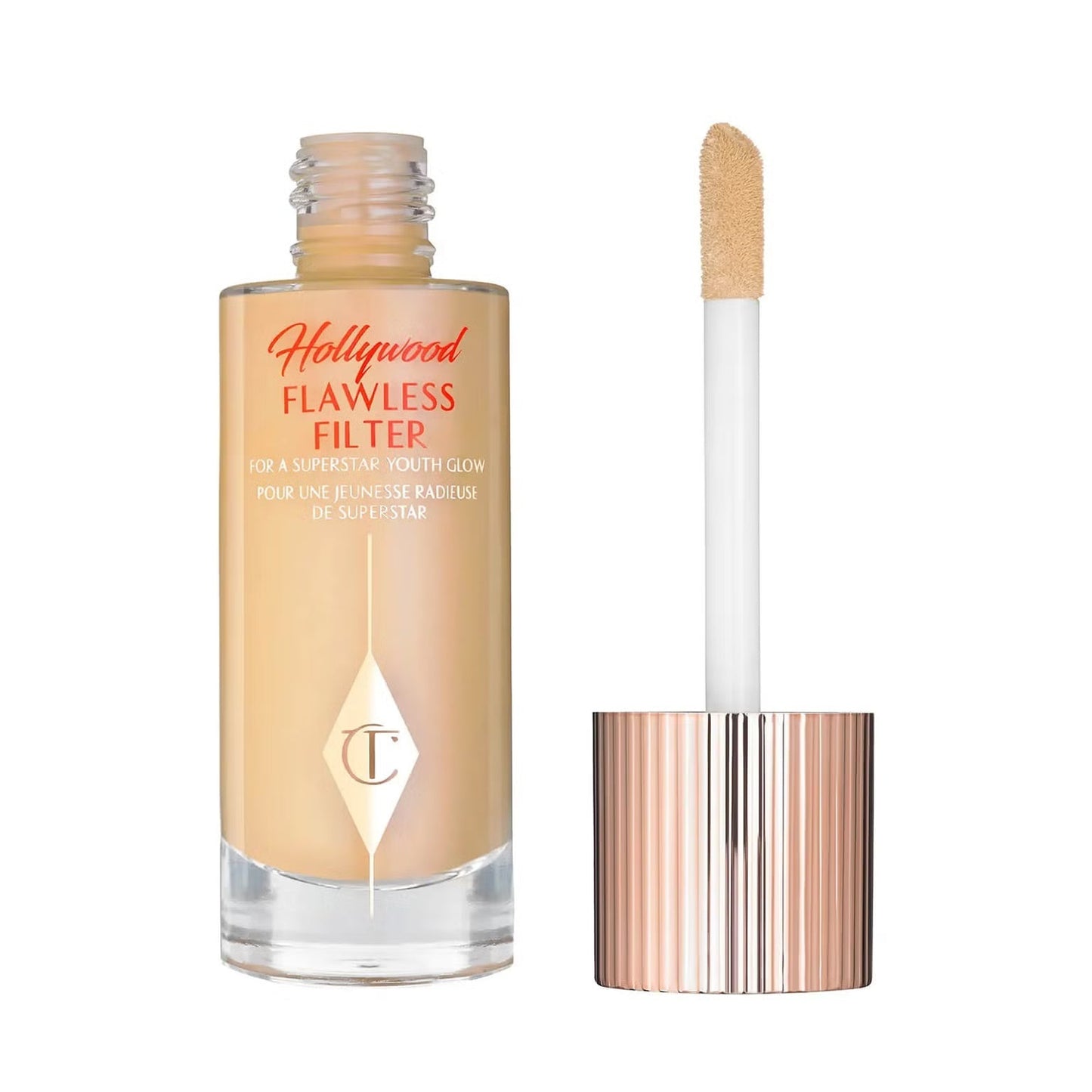 CHARLOTTE TILBURY HOLLYWOOD FLAWLESS FILTER FONDATION - 4 MEDIUM -