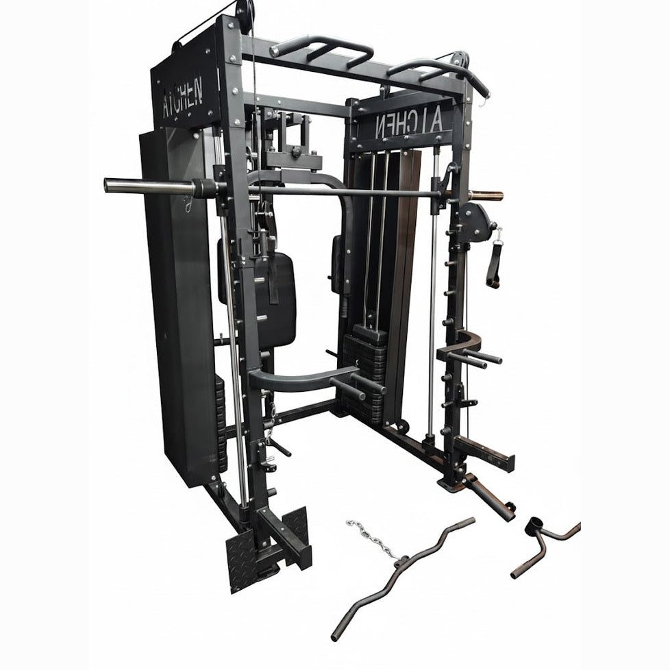 All-in-One Smith Machine & Functional Trainer | Multi-Functional Gym System