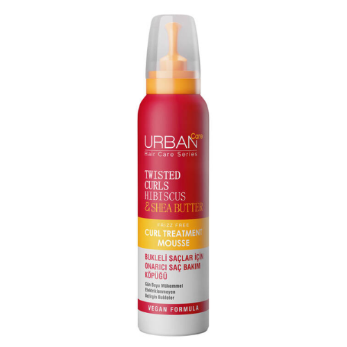 Urban Care twisted curls hibiscus and shea butter curl treatment mousse 150ML - Medaid International