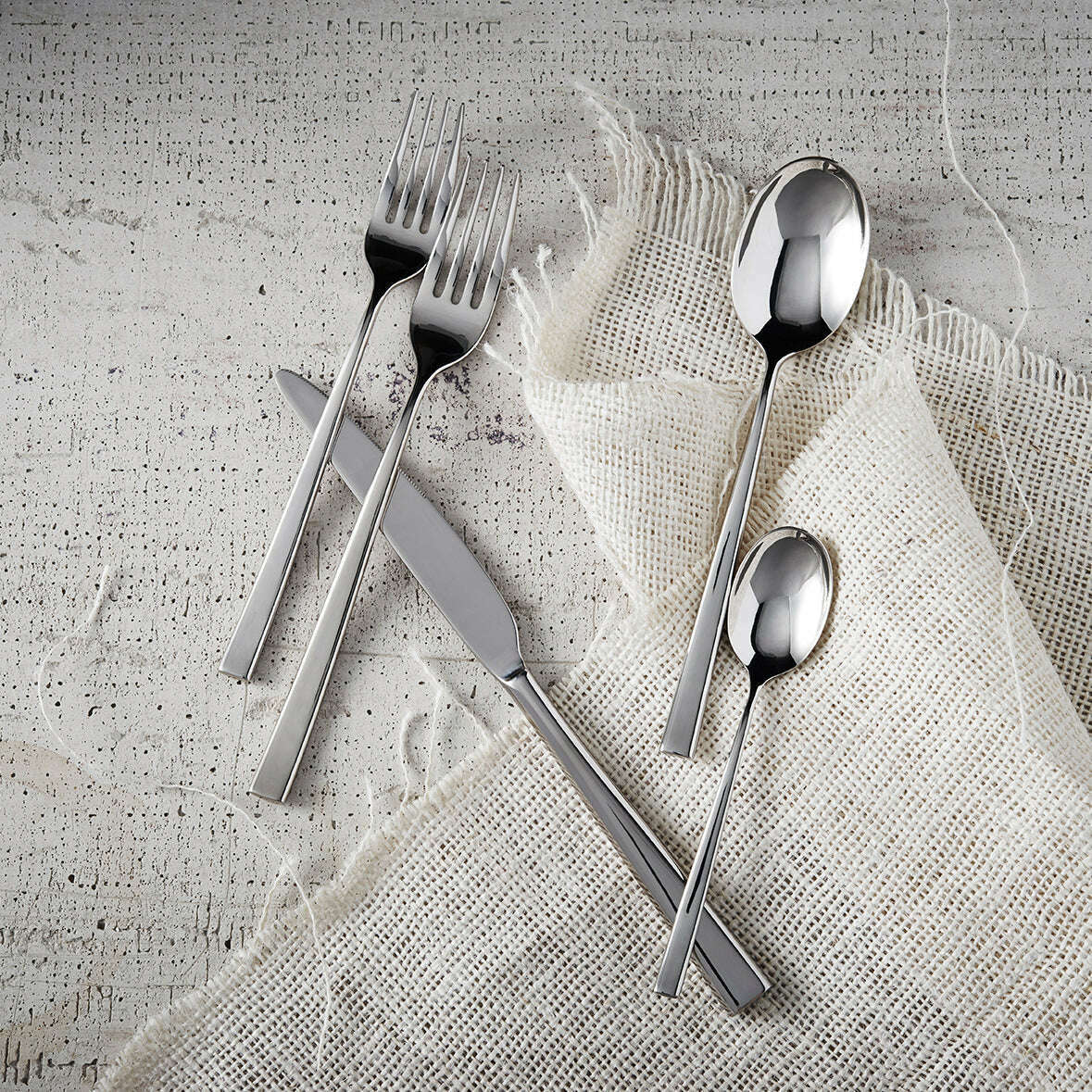 Urban Cutlery Stainless Steel Mirror - 100 Pcs. Set - Medaid International