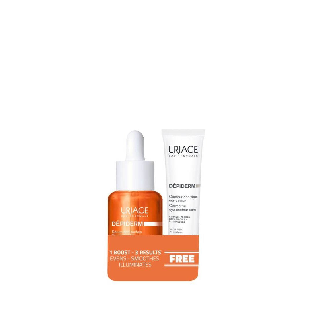 Uriage Depiderm brightening booster serum + Eye Contour - Offer