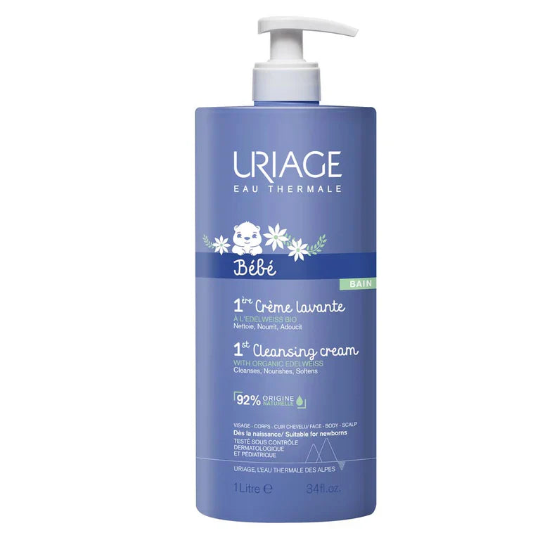 Uriage Bébé 1St cleansing cream - 1000 ml