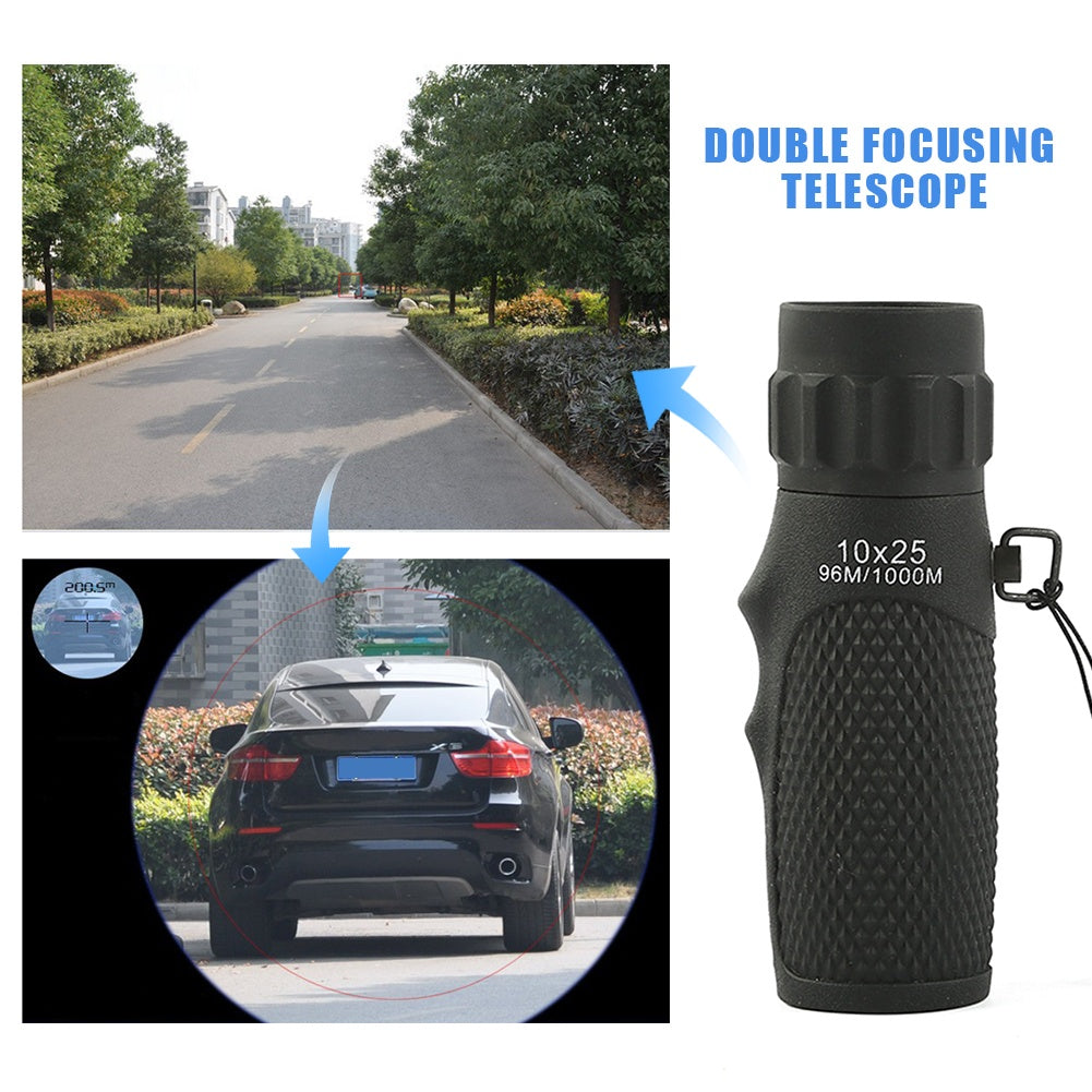 Monocular Telescope 7X18 Fully Coated Optics BAK4 Prisms Mini Monocular With Night Vision For Outdoor Hunting Camping