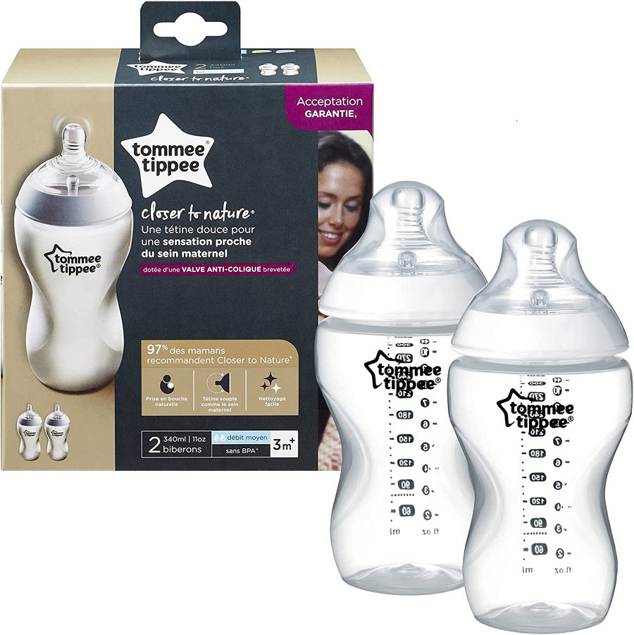 Tommee Tippee - 340ML PP Bottle - 2pcs