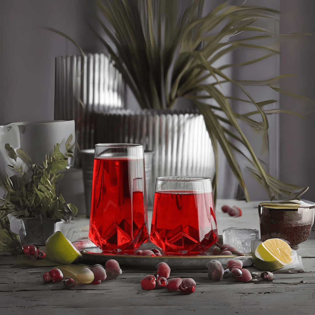 Valeria Set of 3 Soft Drink Glasses 400ML