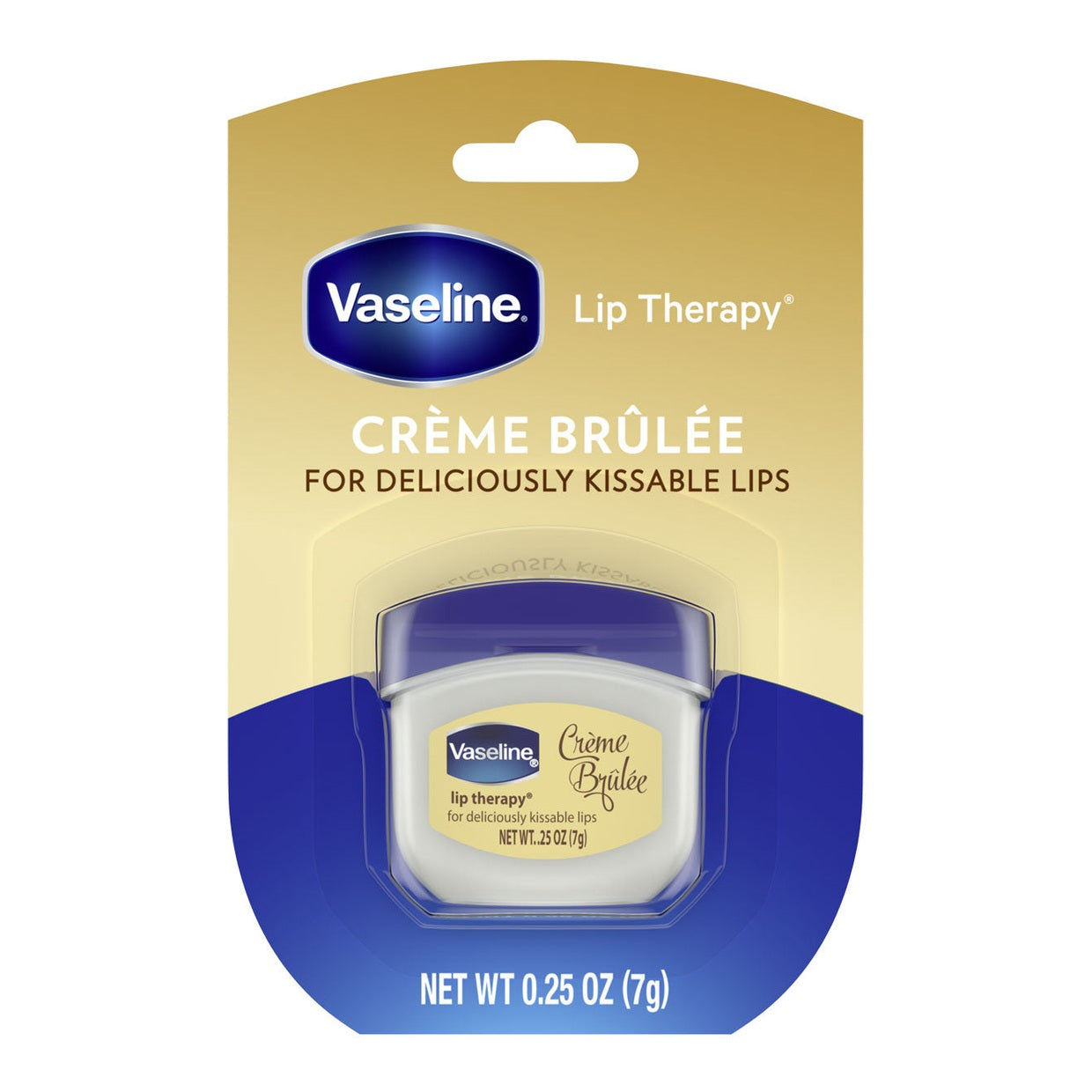 Vaseline creme brulee lips travel size 7g - Medaid International