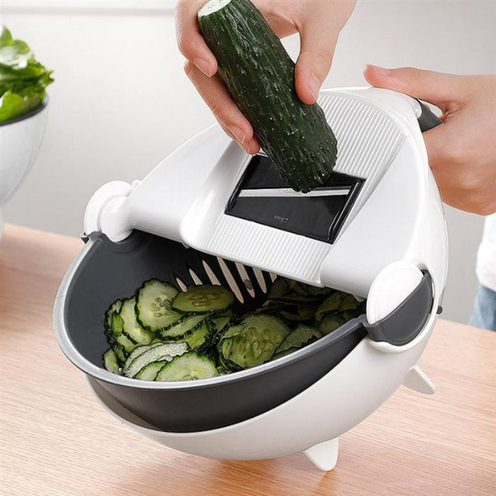 Smart Vegetable Slicer & Strainer Bowl | 9-in-1 - Medaid International