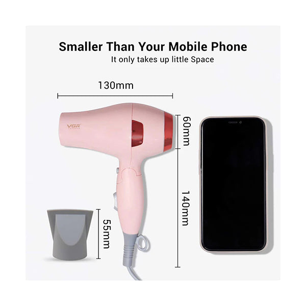 VGR Foldable Hair Dryer V-432