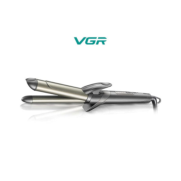 VGR Professional 2-in-1 Curling Iron - 25mm Ceramic Barrel, Uniform Heat Technology, Ceramic Coating, LED Indicator, 4 Temp. Settings up to 200°C, 360° Swivel Cord for Effortless Styling - V-571