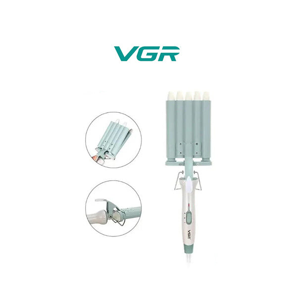 VGR Professional Electric Hair Curler Stylish Hair Styling 5 Barre Professional Hair Curler with 220° C Max Heat Setting