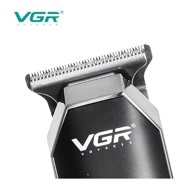 VGR V-930 Professional Cordless Rechargeable Hair Trimmer with USB Charging Cable, Gradient LED Indicator, Professional blades, 1200mAh Battery, 3 Guide Combs for men Runtime: 180 minutes