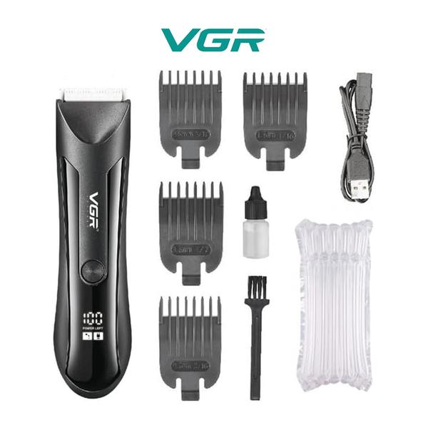VGR V-951 Hair Cutting Machine Professional Hair Clipper Haircut Machine Cordless Hair Trimmer Digital Display Trimmer for Men
