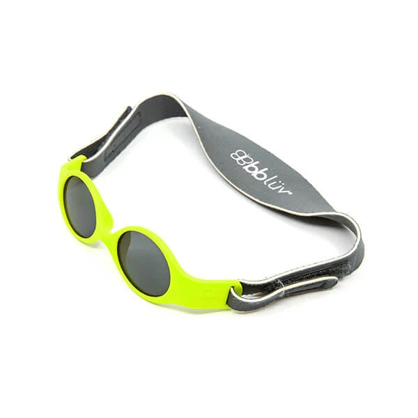 BBLUV - Solar Mini Baby Sunglasses - 0-24m+ - Lime