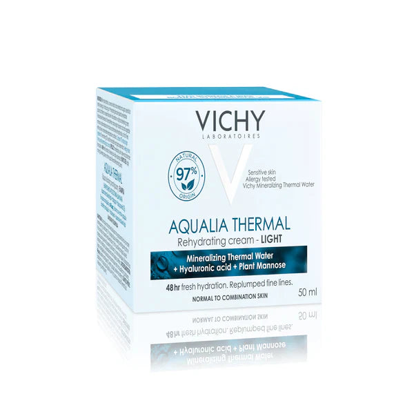 Vichy aqualia thermal rehydrating cream - light for normal/combination skin 50ml