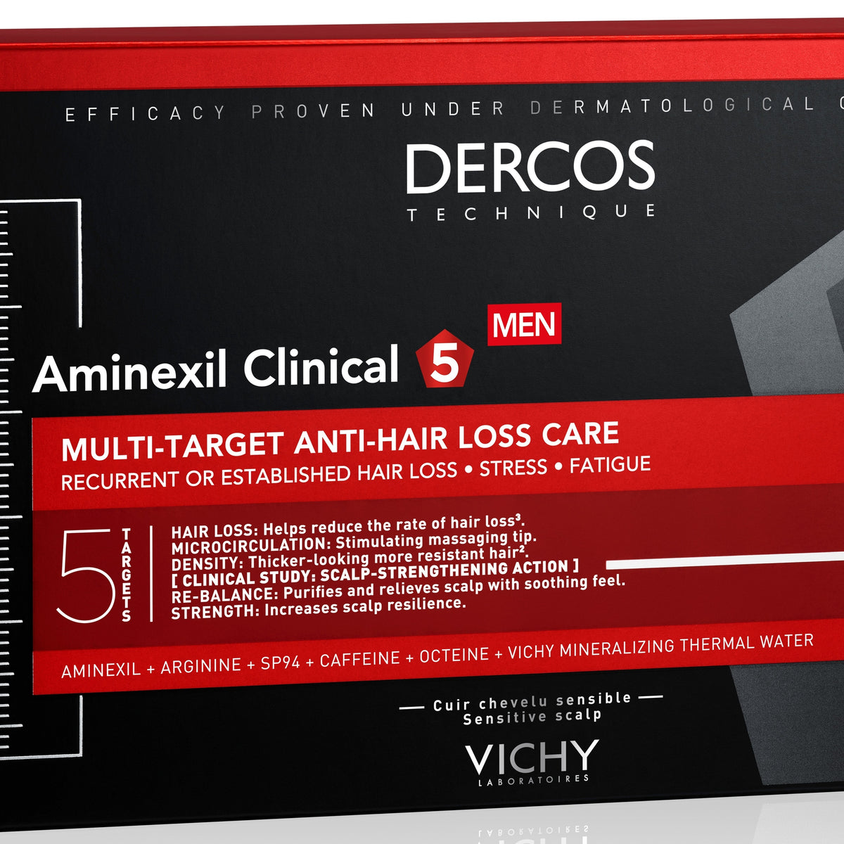 Vichy Dercos Aminexil Clinical 5 Men Multi-target Anti Hair Loss Care
