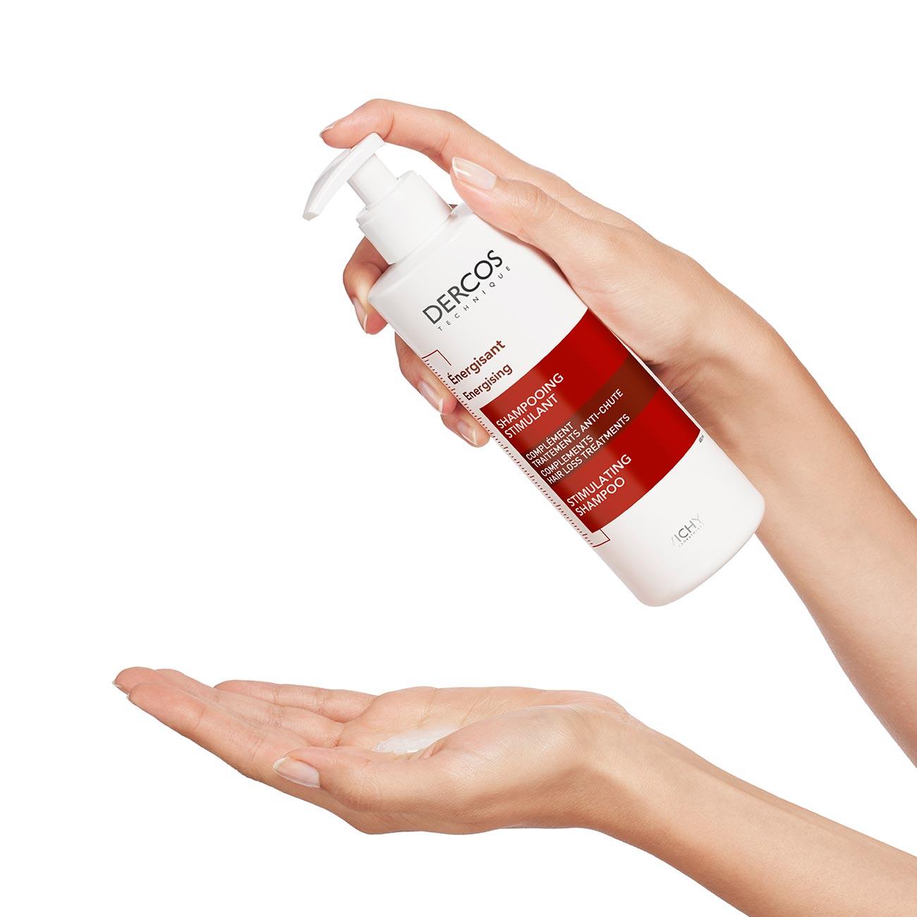 Dercos Energy + Stimulating and Anti Hair Loss Shampoo with Aminexil 400ml