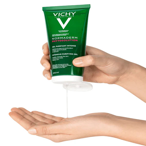 Vichy normaderm phytosolution intensive purifying gel 200ml