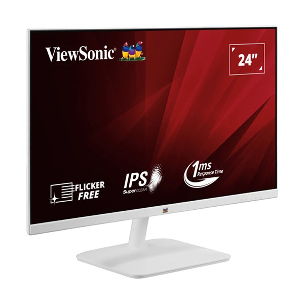ViewSonic VA2432-H-W 24” 1080p IPS Monitor with Frameless Design