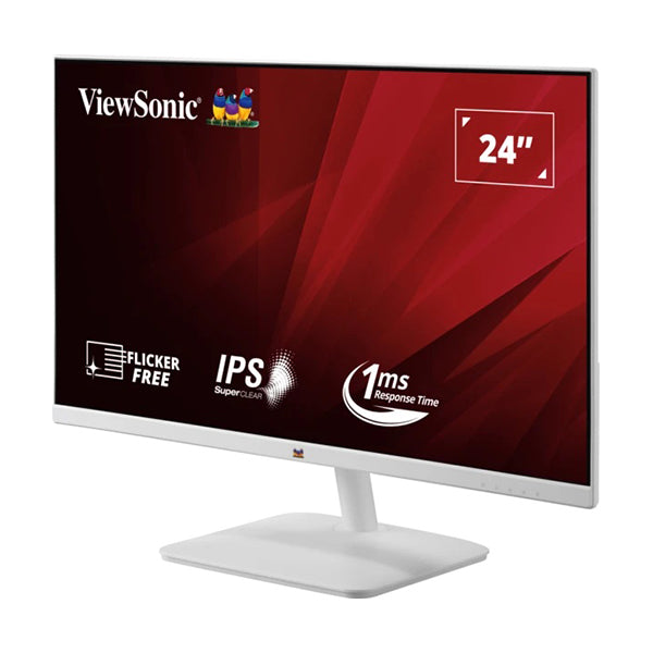 ViewSonic VA2432-H-W 24” 1080p IPS Monitor with Frameless Design