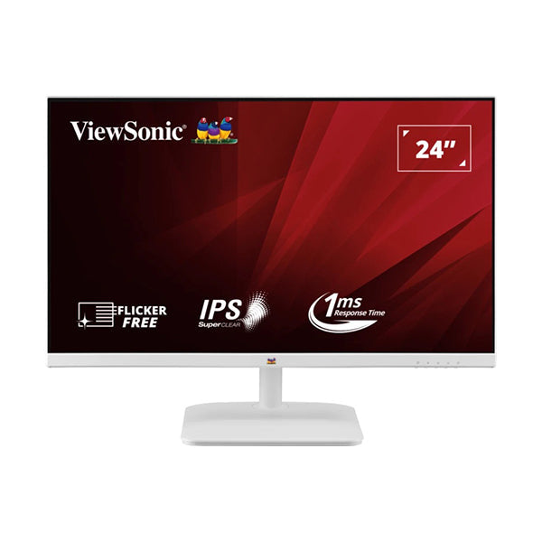 ViewSonic VA2432-H-W 24” 1080p IPS Monitor with Frameless Design