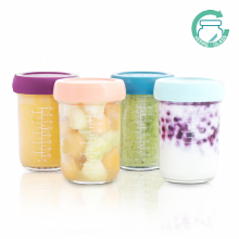 BabyMoov - Glass Babybols - (4x220ML)