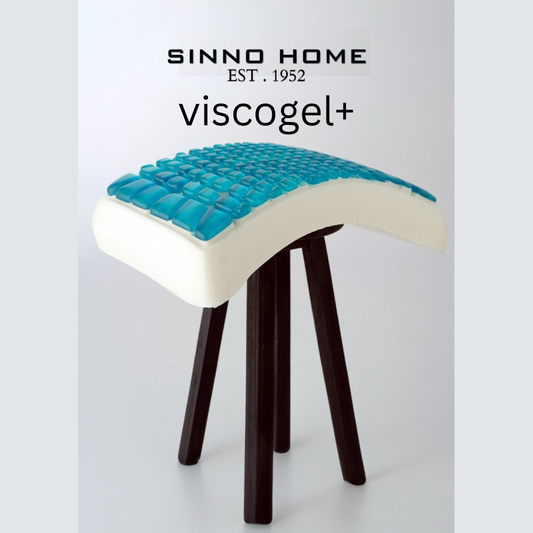 Viscogel memory foam pillow
