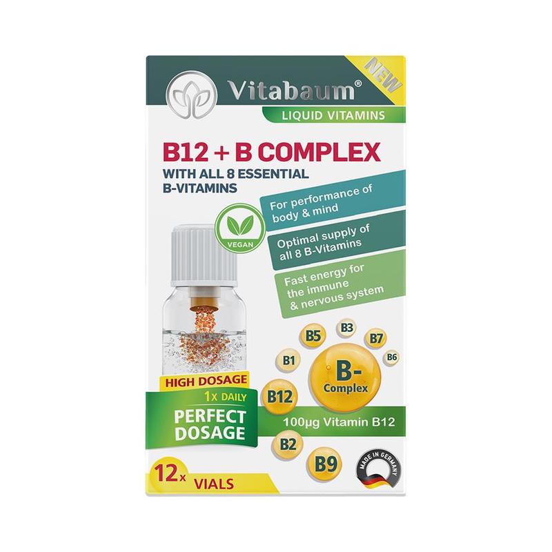 Vitabaum B12 + B Complex 10ML X 12Vials