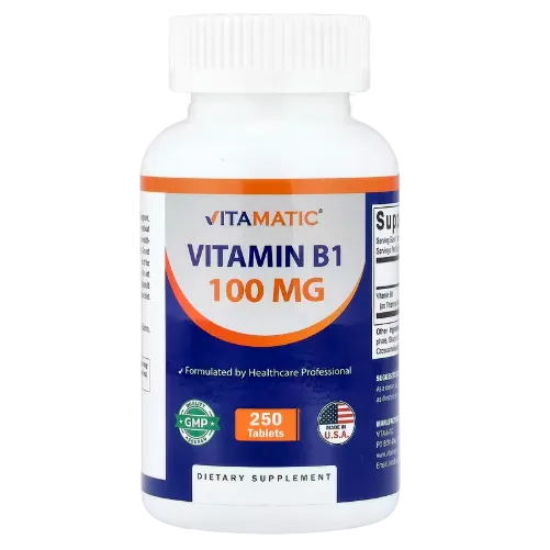 Vitamatic, Vitamin B1, 100 mg, 250 Tablets