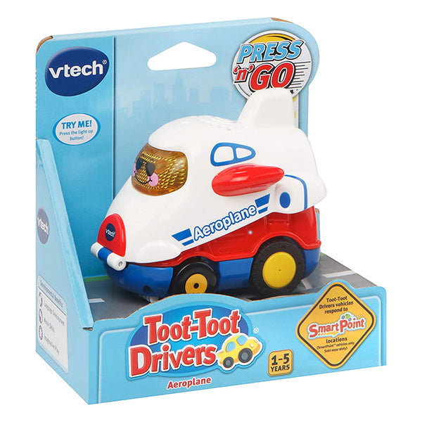 VTech  Toot Drivers Press 'N' Go Aeroplane, UK