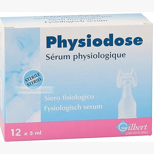 Gilbert Physiodose Saline Soln 12X5ML
