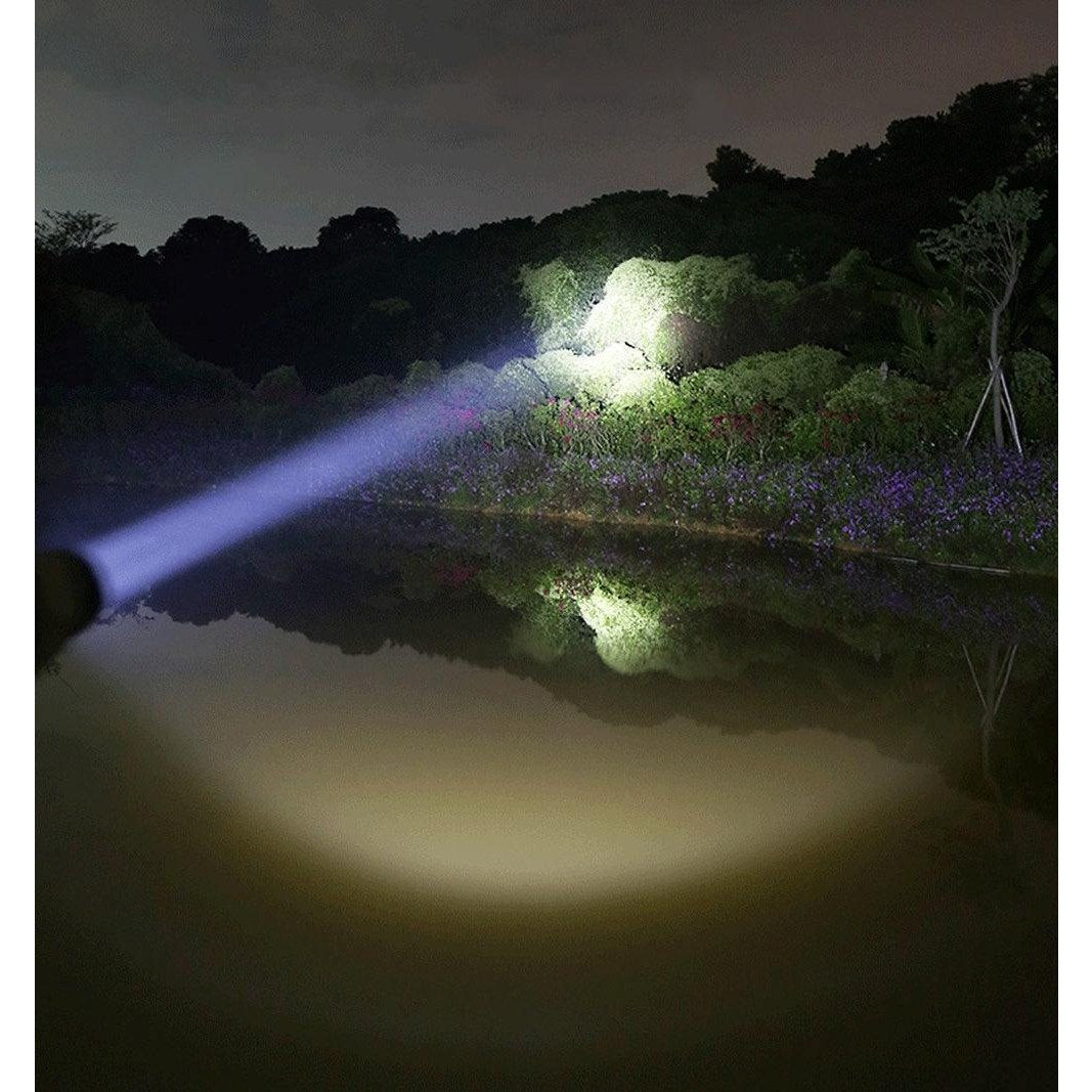 Powerful Zoomable 5-in-1 LED Flashlight