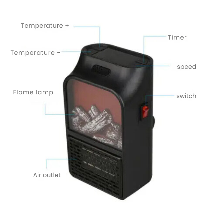 Electric Heater | Portable and Compact - Medaid International
