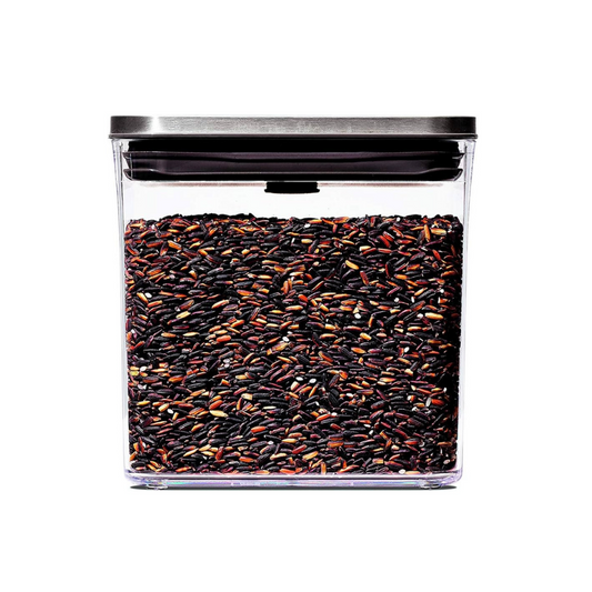 Steel Pop Container Rectangle Short by OXO
