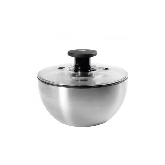 Steel Salad Spinner by OXO