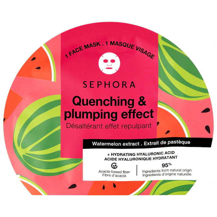 SEPHORA FACE MASK QUENCHING AND PLUMPING EFFECT