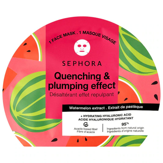 SEPHORA FACE MASK QUENCHING AND PLUMPING EFFECT