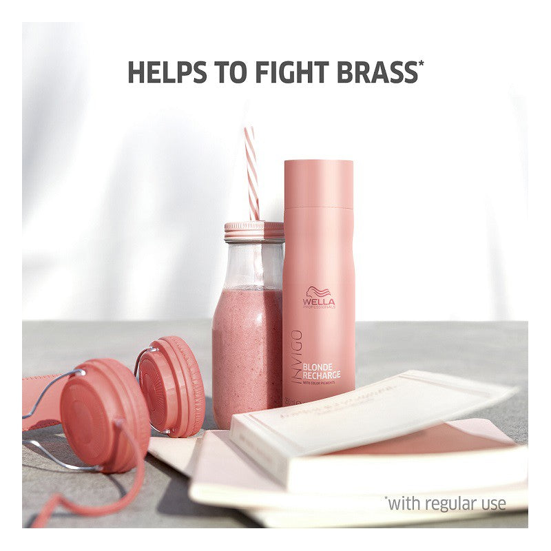Wella Professionals Invigo Cool Blonde Recharge Color Refreshing Shampoo