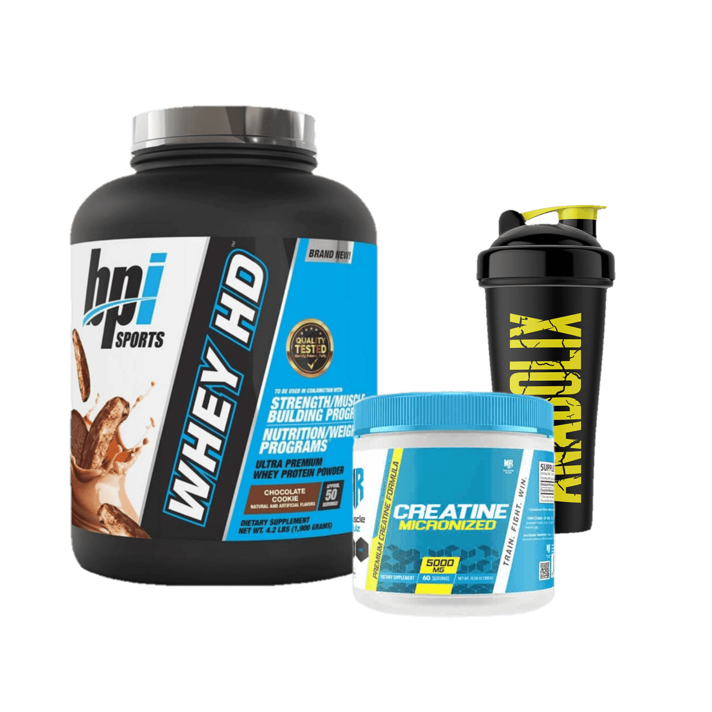 Whey BPI + Creatine 60 Servings+ Shaker