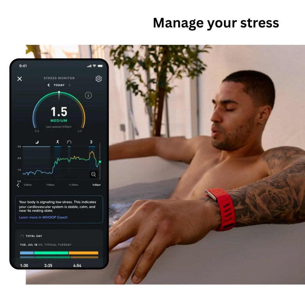WHOOP 5.0 Life Health & Fitness Tracker