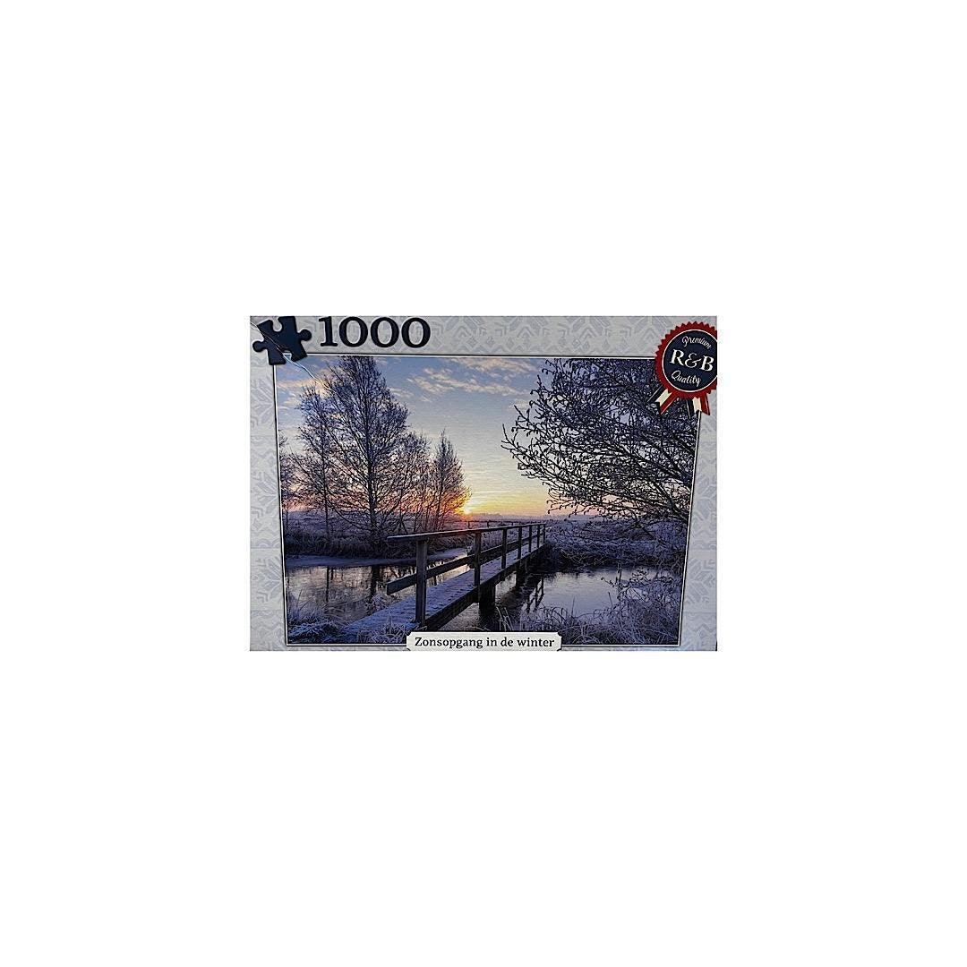 WINTER SUNRISE PUZZLE 1000 PIECES