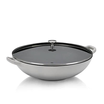 Kela Light Grey Wok Calido - 4 L