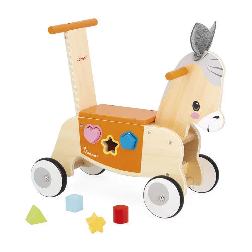Janod - Wooden Donkey Carrier