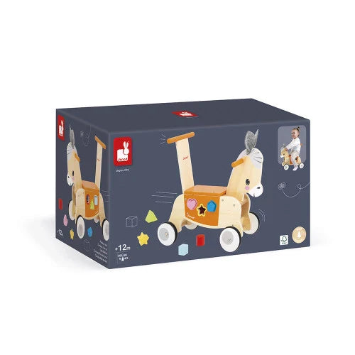Janod - Wooden Donkey Carrier