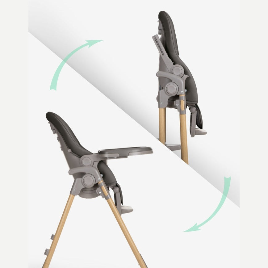 Olive Dark Grey Highchair