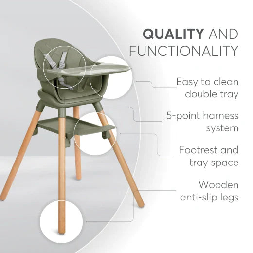 Kikkaboo - 6in1 Woody - Army Green 2024